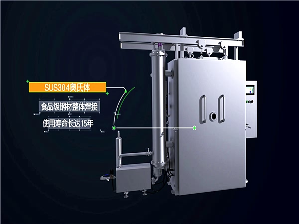 鹵豬蹄快速預冷機，省能，每小時預冷3~5批次，提升產能