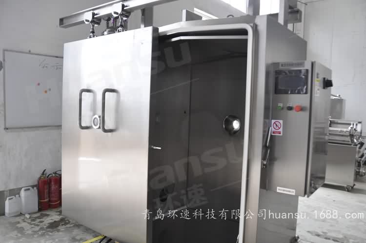 上海熟食真空冷卻機 真空下無菌預冷,提升鴨脖的口感鮮度